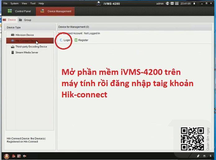 Hướng dẫn cài đặt camera IP WiFi Hikvision