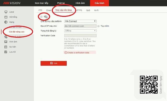 Hướng dẫn cài đặt camera IP WiFi Hikvision