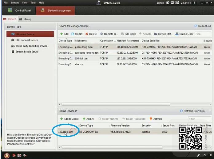 Hướng dẫn cài đặt camera IP WiFi Hikvision